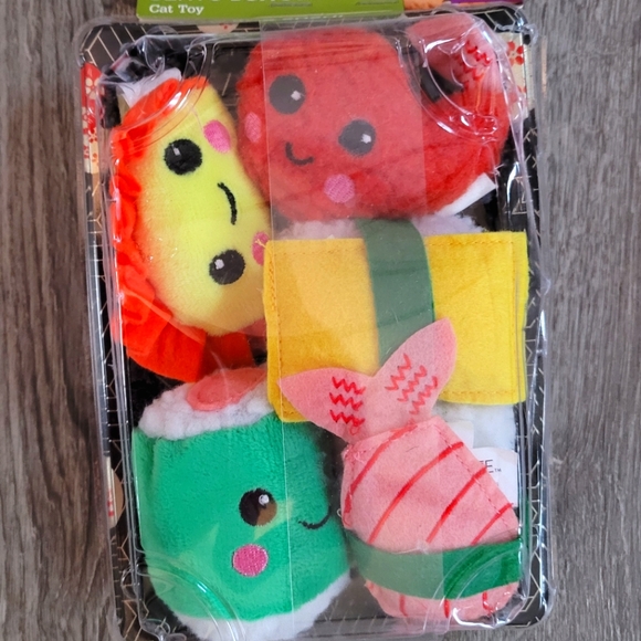 Sushi Bento Box Catnip Toy - Picture 2 of 2